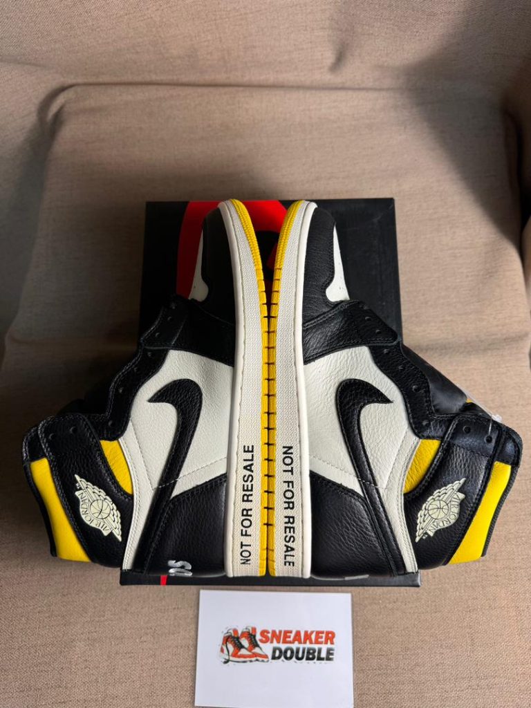 AIR JORDAN 1 RETRO HIGH OG NRG Not For Resale in Yellow 94 AIR JORDAN 1 RETRO HIGH OG NRG Not For Resale in Yellow