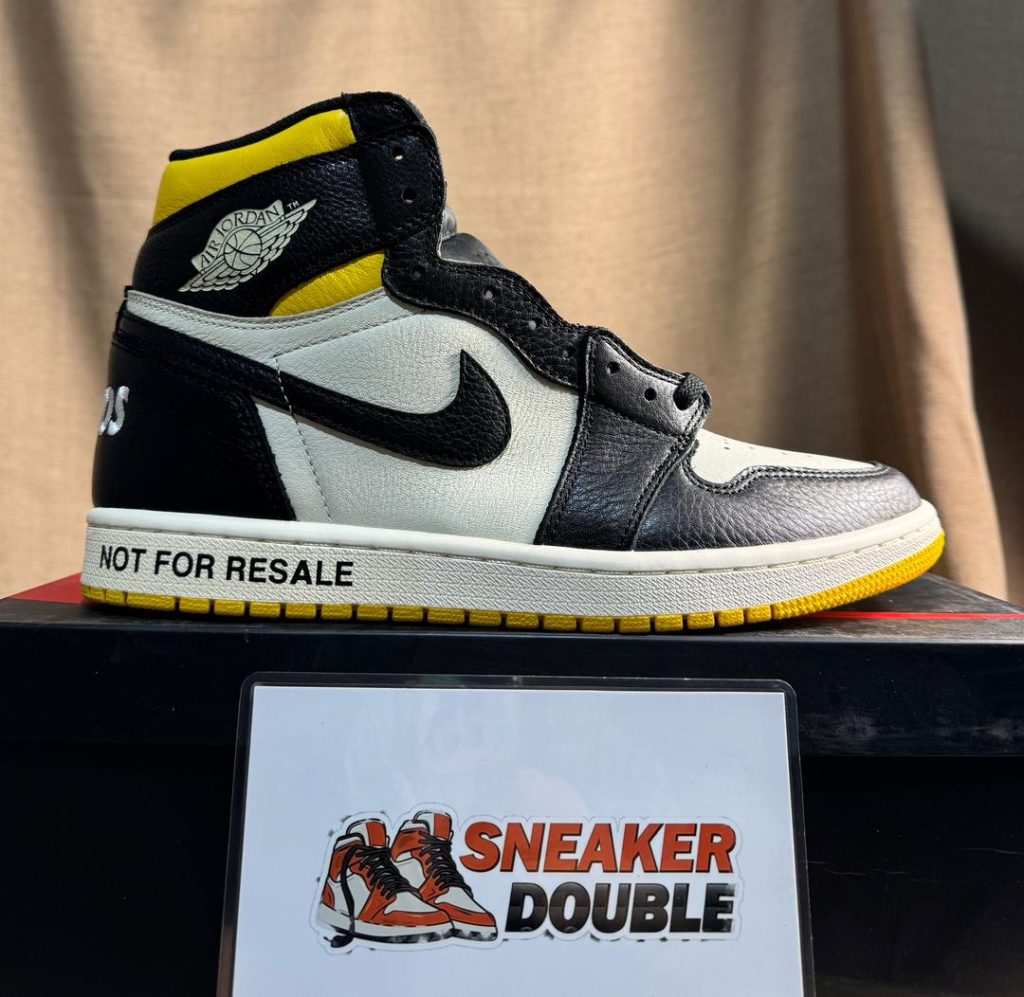AIR JORDAN 1 RETRO HIGH OG NRG Not For Resale in Yellow 91 AIR JORDAN 1 RETRO HIGH OG NRG Not For Resale in Yellow