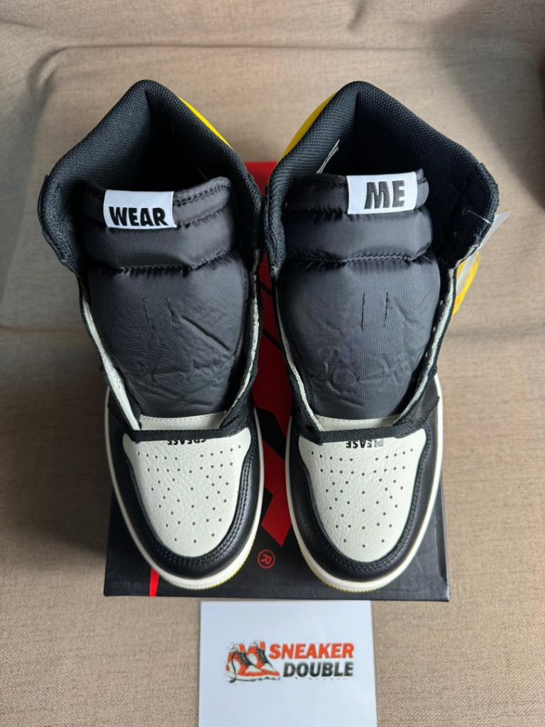 AIR JORDAN 1 RETRO HIGH OG NRG Not For Resale in Yellow 93 AIR JORDAN 1 RETRO HIGH OG NRG Not For Resale in Yellow