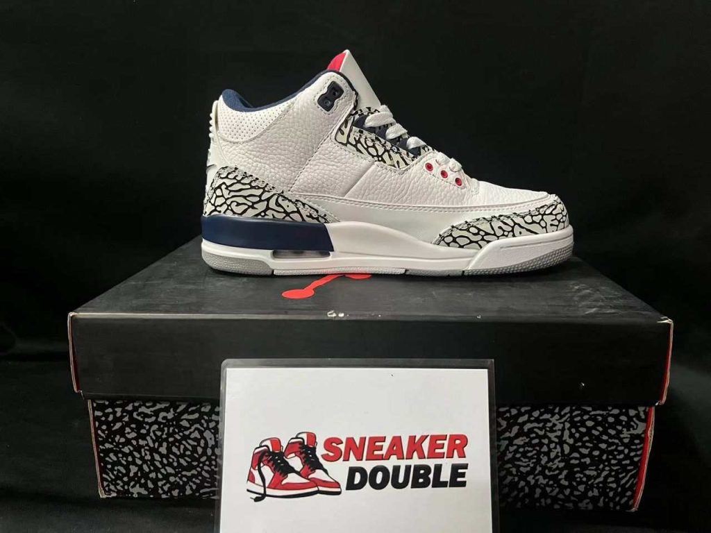 AIR JORDAN 3 RETRO OG – True Blue 2016 Replica Air Jordan 3 Retro True Blue