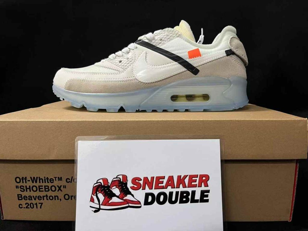 NIKE AIR MAX 90 MENS - Off White Replica Sneaker (2017) 84 offwhite air max 90 2