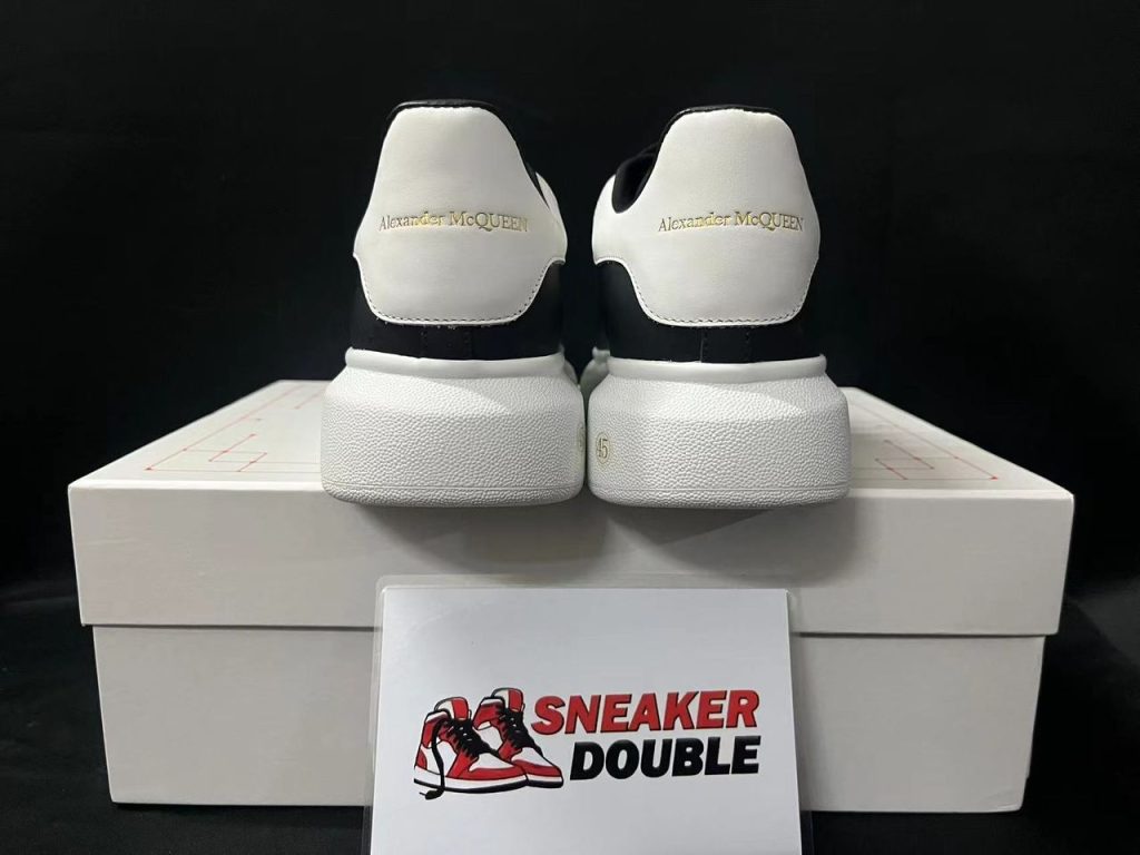 Alexander McQueen Oversized Black White Heel 40 MCQUEEN SNEAKERS 3