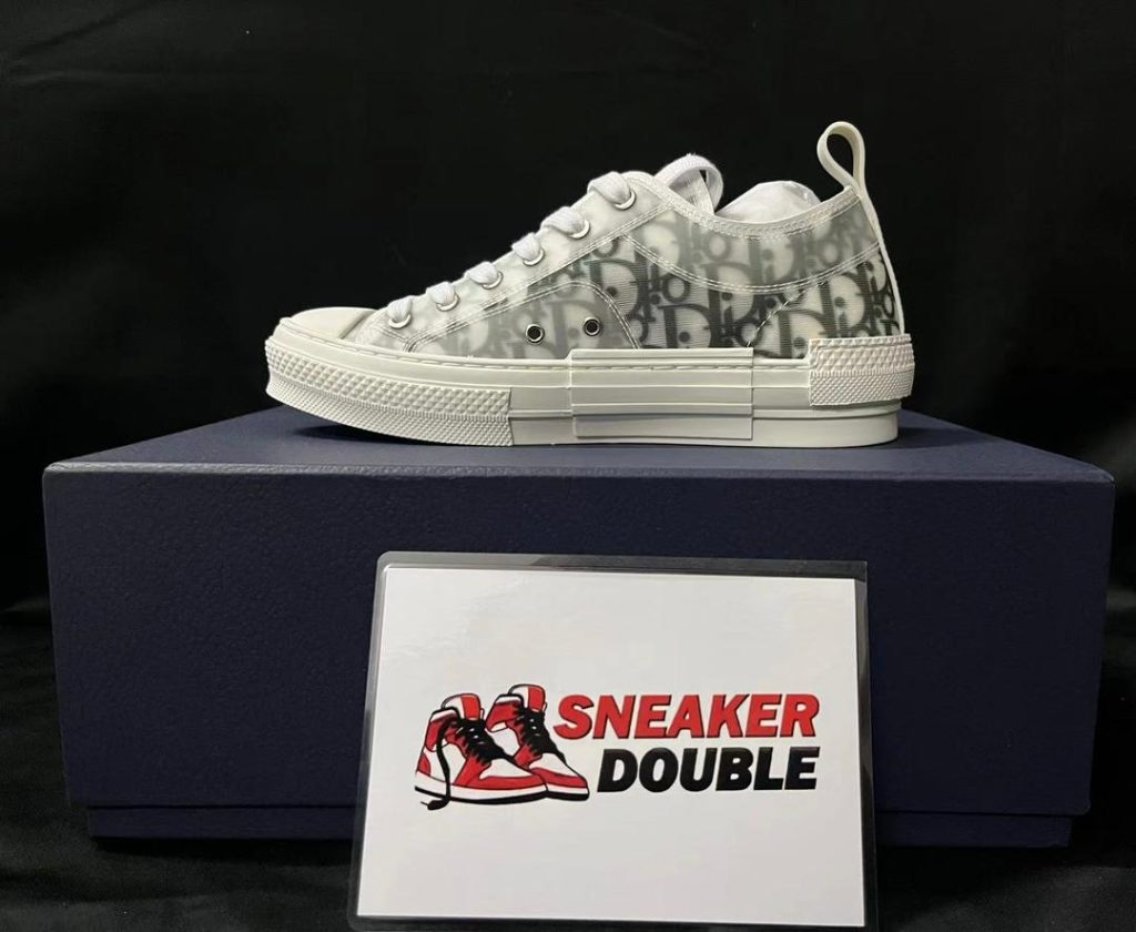 Dior B23 Low Logo Oblique White Sneakers 54 dior b23 2