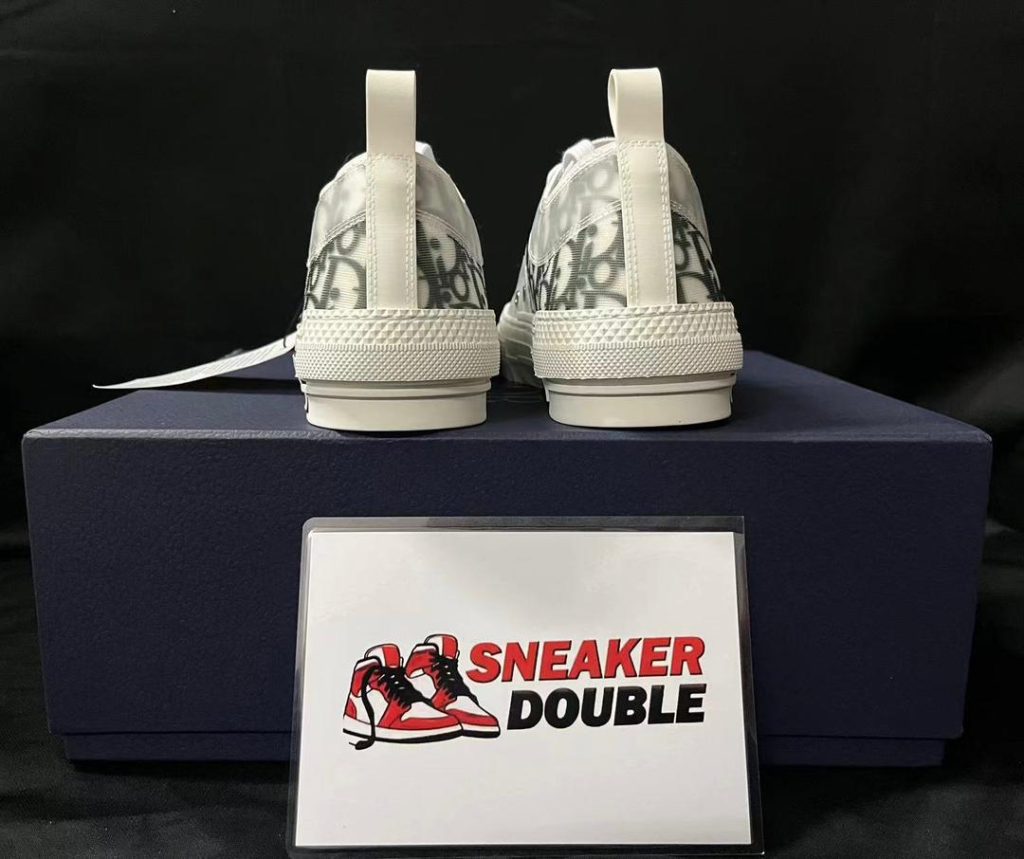 Dior B23 Low Logo Oblique White Sneakers 57 dior b23 3