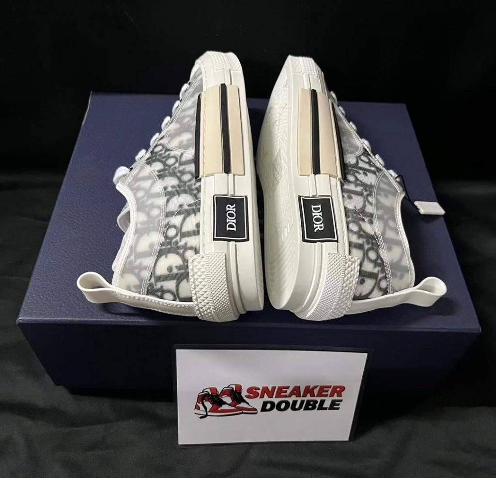 Dior B23 Low Logo Oblique White Sneakers 58 dior b23 5
