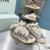 LANVIN Leather Curb Sneakers Snake 19 lanvin curb sneakers (2)