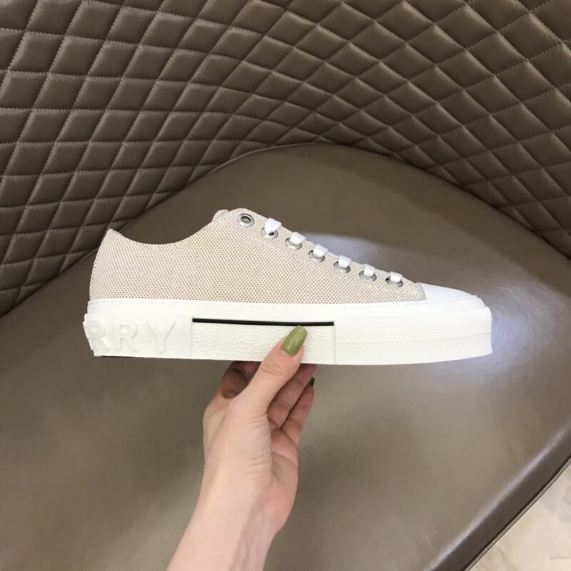 Burberry Cotton Sneaker -Tan Canvas 11 burberry cotton sneaker 2 7