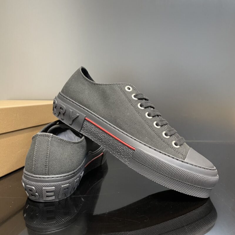 Burberry Cotton Sneaker - Grey