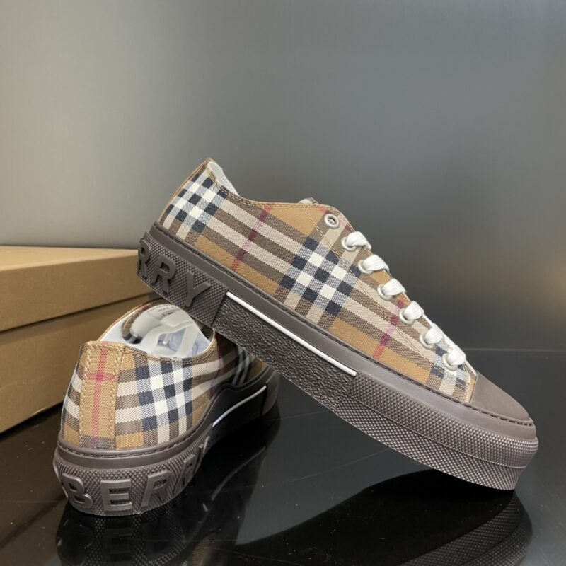 Burberry Cotton Sneaker - Birch Brown