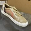 Burberry Low Top Plaid Tan Sneakers 16 burberry sneakers 4 4
