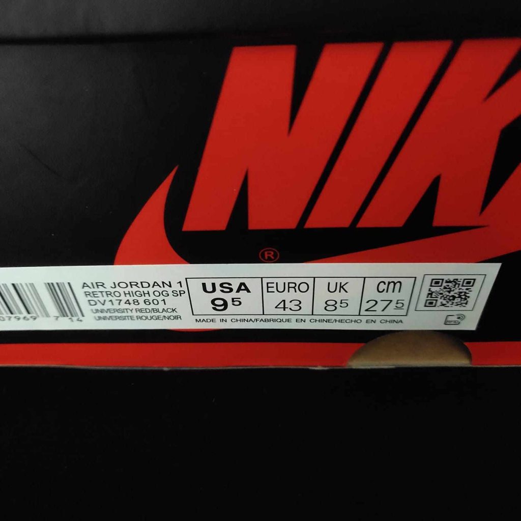 AIR JORDAN 1 Reps RETRO HIGH OG "Spider-Man Across the Spider-Verse"