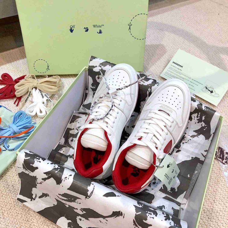 OFF-WHITE Out Of Office Red White