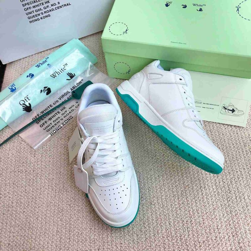 white sneakers walking