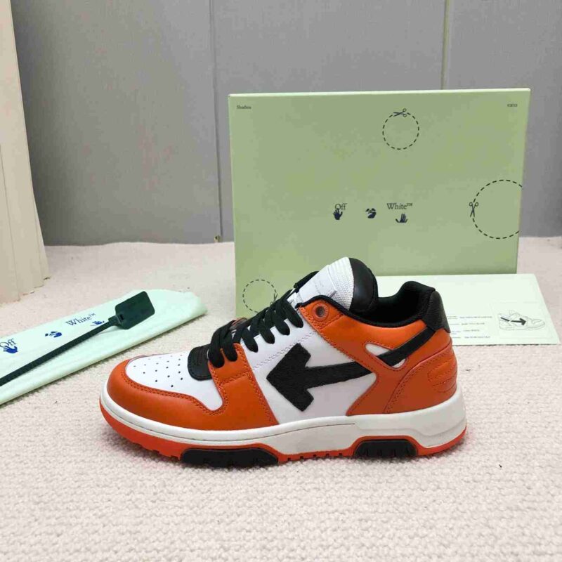 OFF-WHITE Out Of Office White Orange Blue