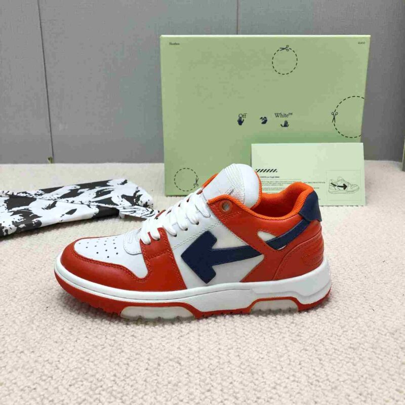 OFF-WHITE Out Of Office White Orange Blue