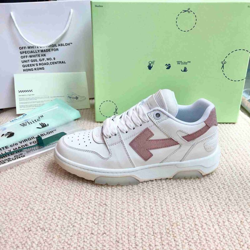 Off White out of office pink white