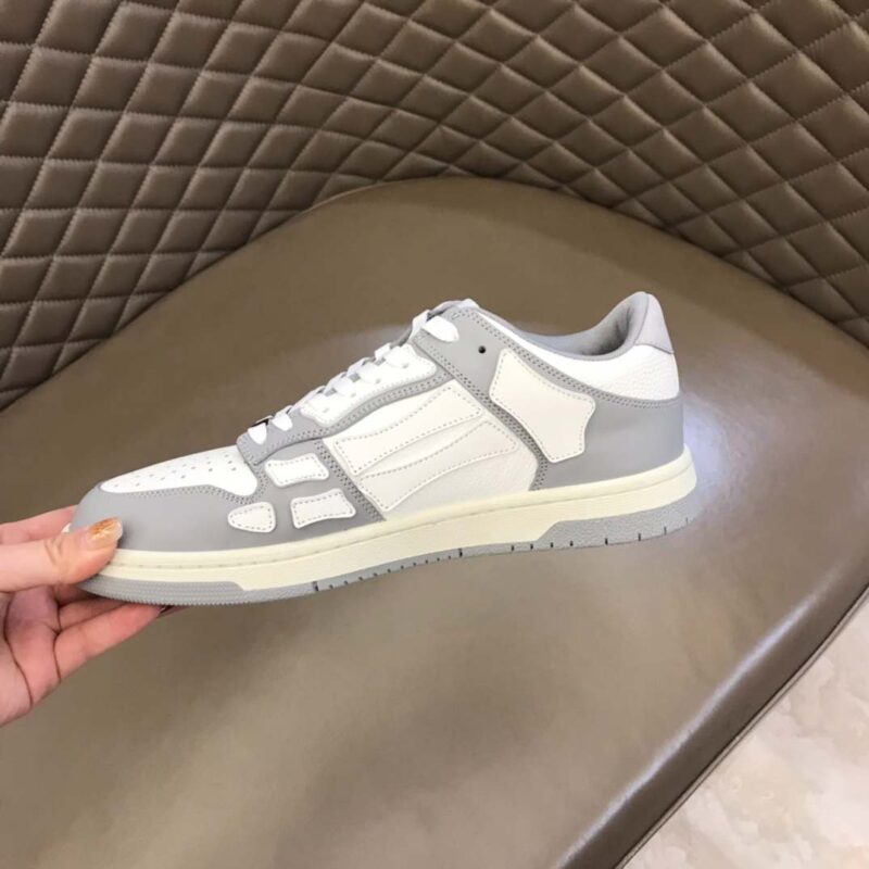 Amiri Skel Bicolor Low- Grey/White 11 amir skel low 1