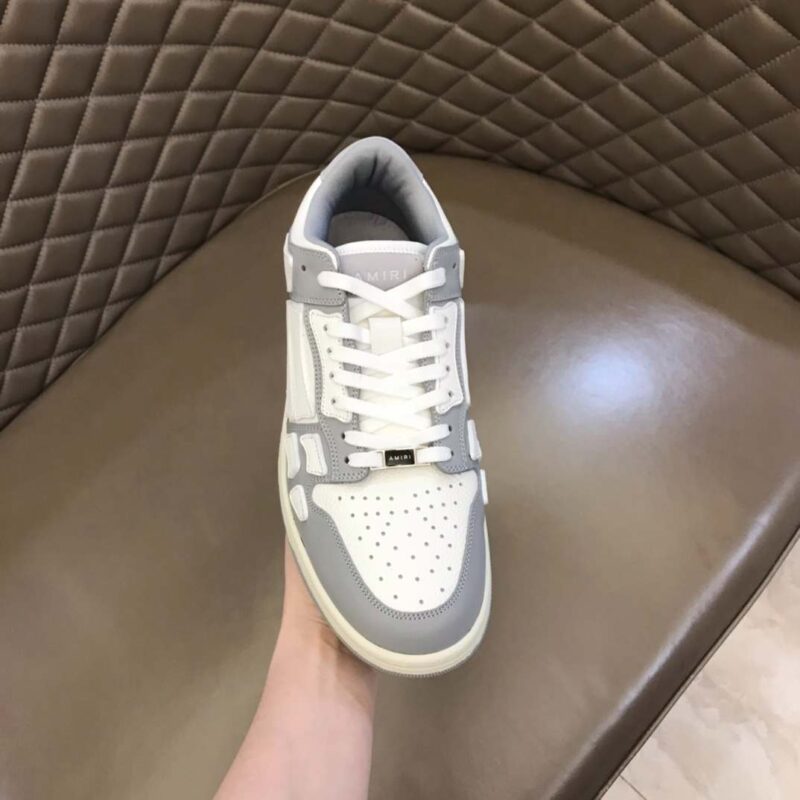 Amiri Skel Bicolor Low- Grey/White 12 amir skel low 2