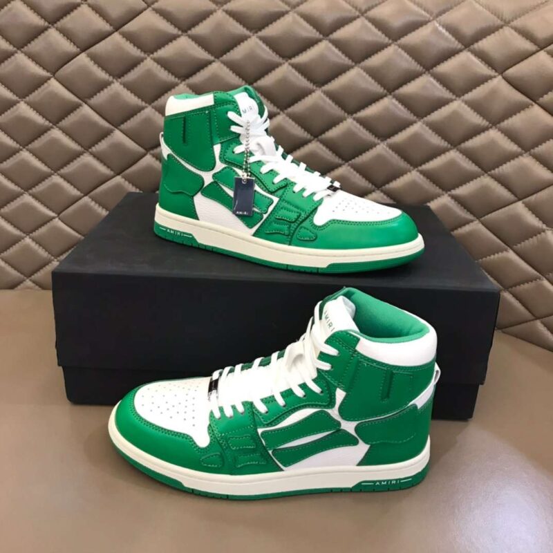 Amiri Skel Hi-Top- Green