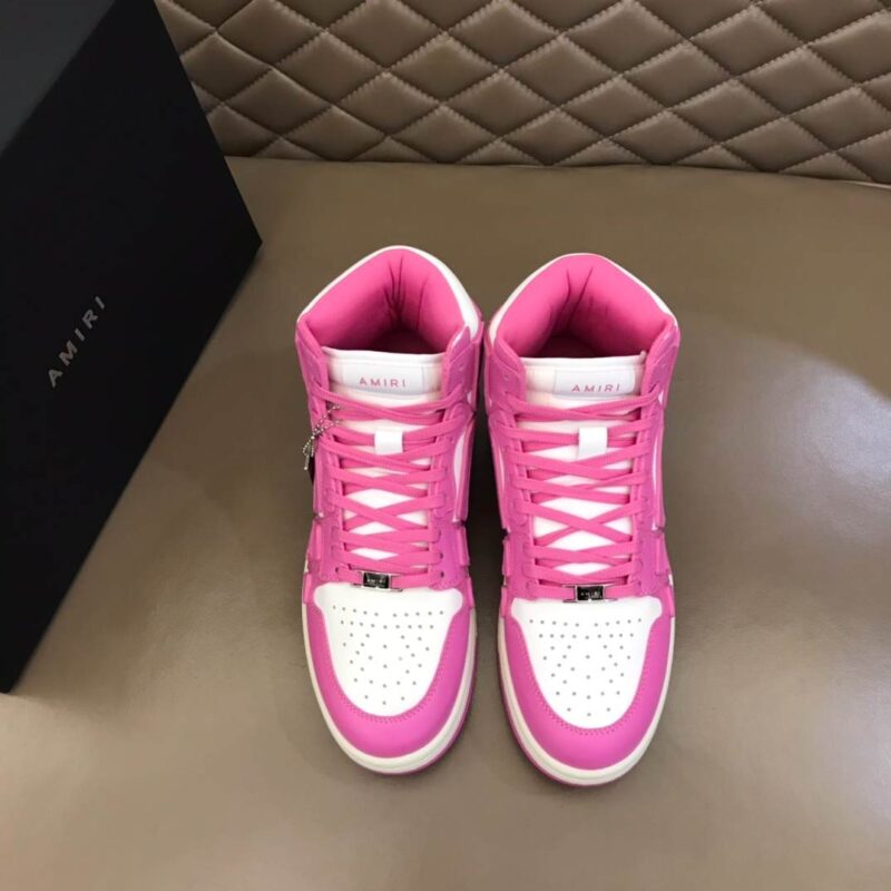 Amiri Skel Hi-Top- Pink 13 amiri skel hi 1 4