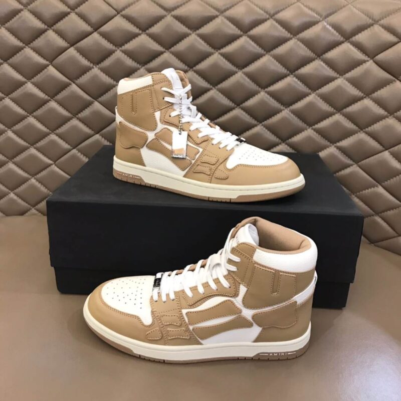 Amiri Skel Hi-Top-  Brown