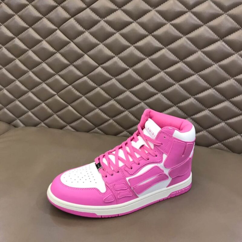 Amiri Skel Hi-Top- Pink 15 amiri skel hi 3 4