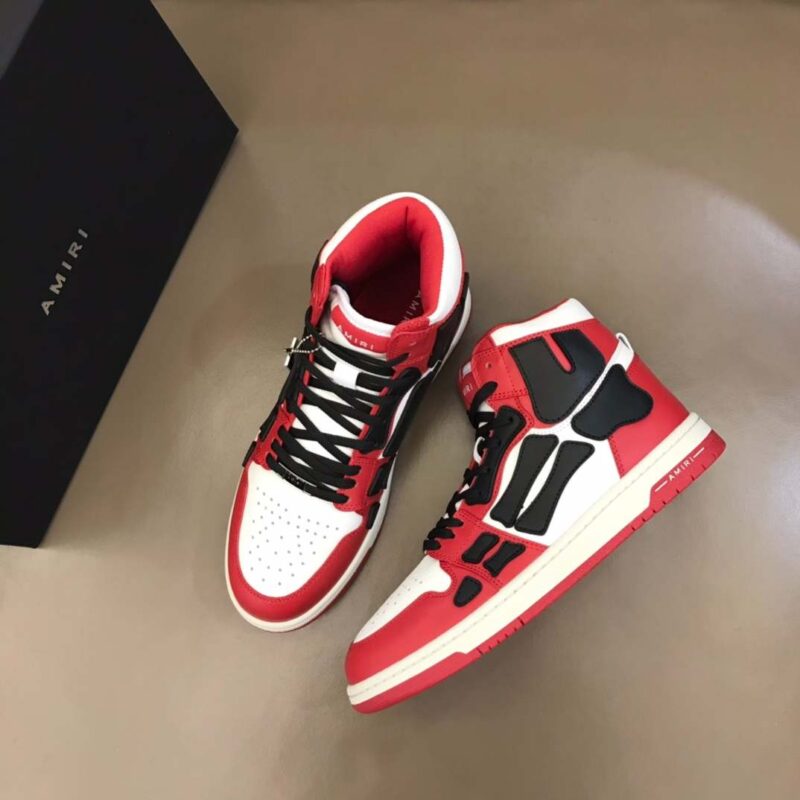 Amiri Skel Hi-Top- Red/Black 11 amiri skel hi 5 7