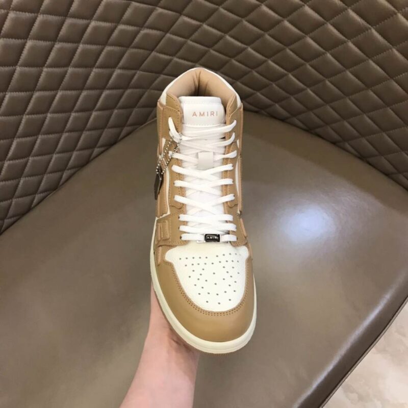Amiri Skel Hi-Top- Brown 10 amiri skel hi 5