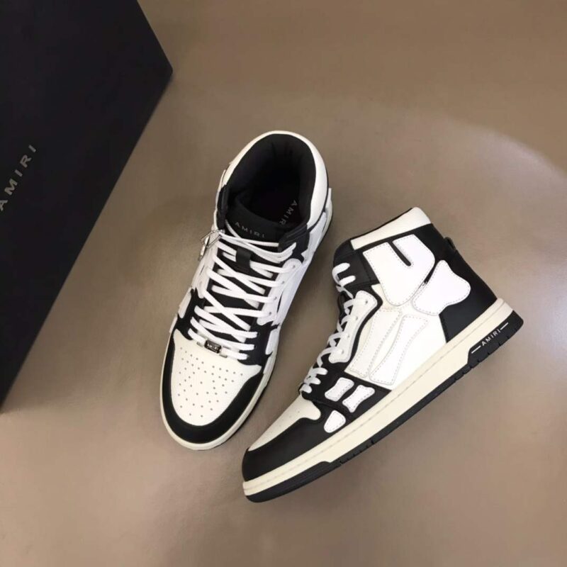 Amiri Skel Hi-Top- Black/White 14 amiri skel high 3