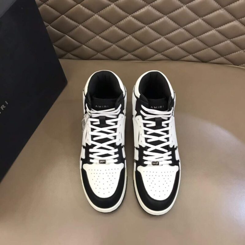 Amiri Skel Hi-Top- Black/White 11 amiri skel high 7