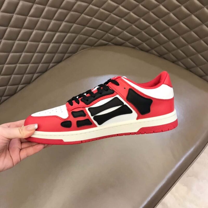 Amiri Skel Bicolor Low- Red/Black 11 amiri skel low 2 6
