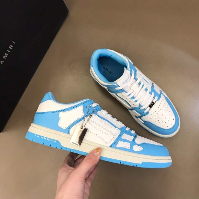 Amiri Skel Bicolor Low- Pale Blue 9 amiri skel low 5 3