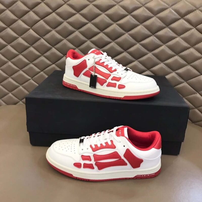 Amiri Skel Bicolor Low- Red