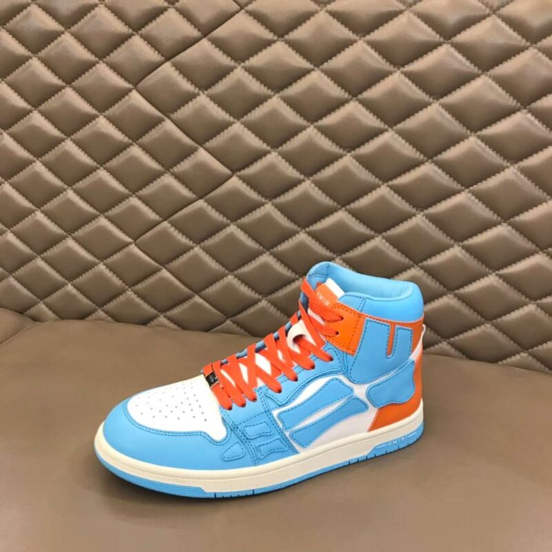 Amiri Skel Hi-Top- Blue/Orange 12 amiri skell hi 5