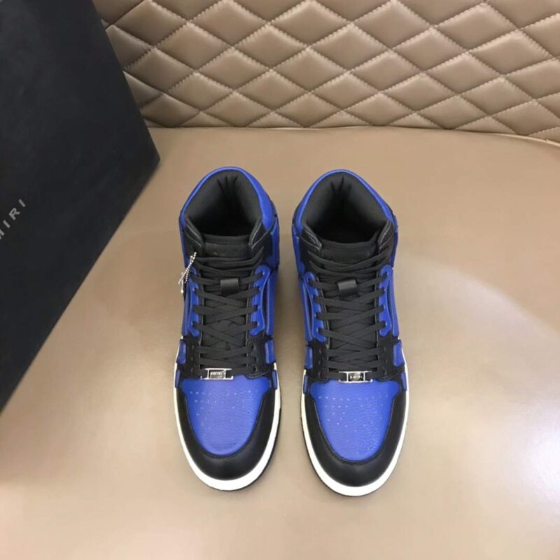 Amiri Skel Hi-Top- Black/Blue 12 amiri skell high 2