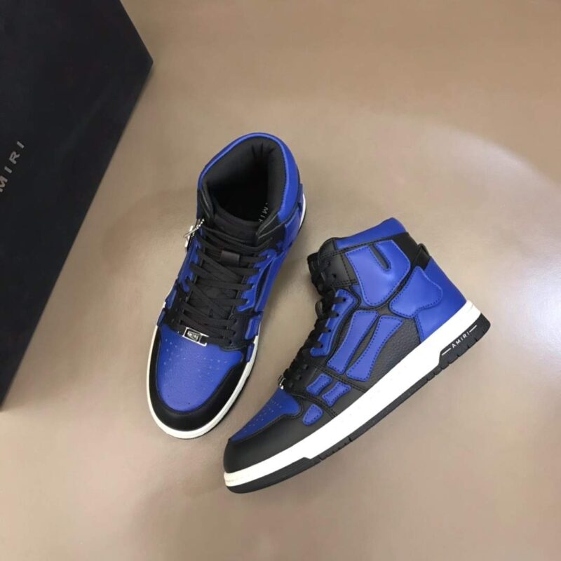 Amiri Skel Hi-Top- Black/Blue 13 amiri skell high 5