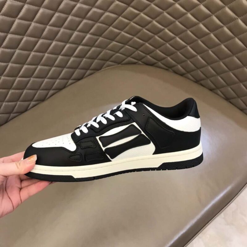 Amiri Skel Bicolor Low- White/Black 14 amiri skell low 6 2