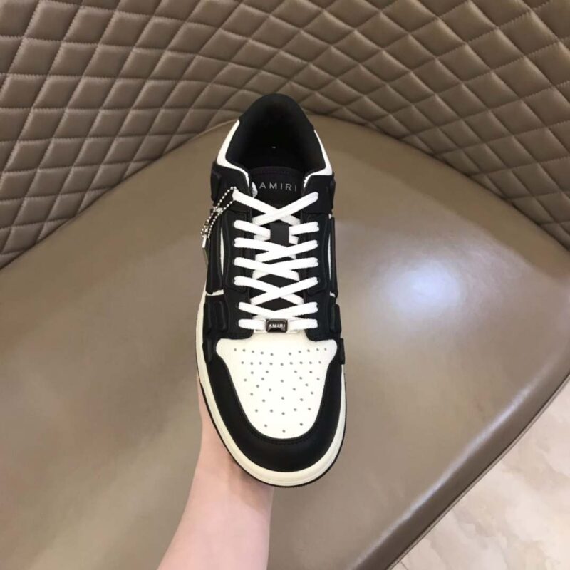 Amiri Skel Bicolor Low- White/Black 15 amiri skell low 7 2