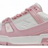 Louis Vuitton Trainer Sneaker Reps PINK 18 LV TRAINER 1 4 e1695604511349