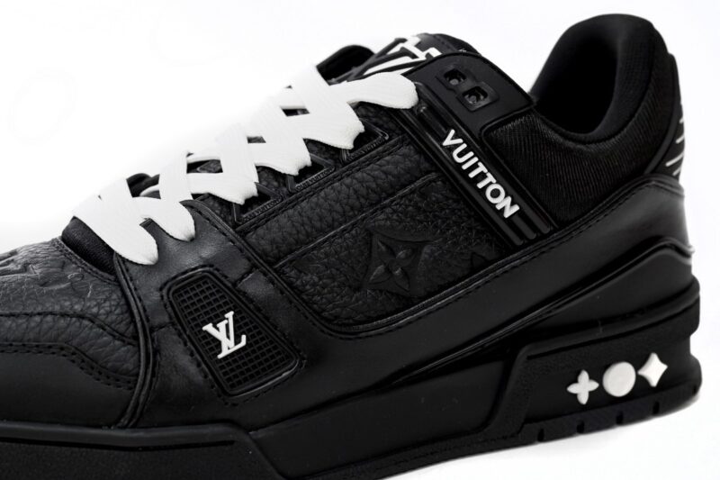 Louis Vuitton Trainer Sneaker Reps ALL BLACK 14 LV TRAINERS 5