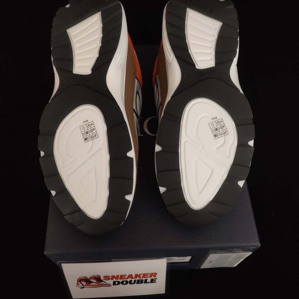 DIOR B30 Sneaker Orange 12 dior b30 2 6
