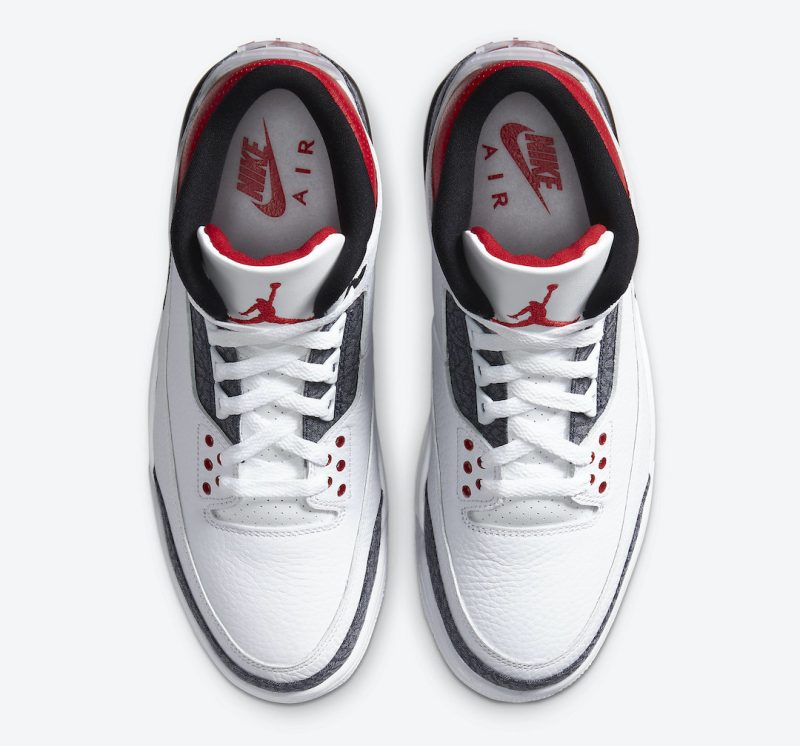 Air Jordan 3 Retro SE-T CO.JP Fire Red Denim Replica 10 Air Jordan 3 Japanese Denim