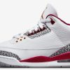 Air Jordan 3 Retro Cardinal Red Replica 25 Jordan 3 Cardinal Red