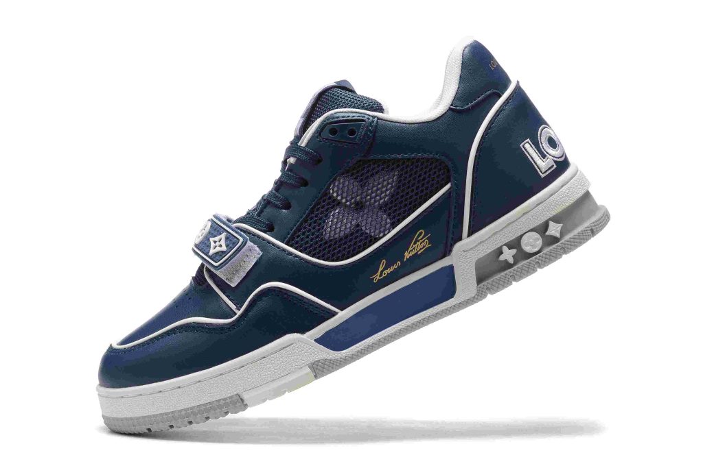 Louis Vuitton Trainer DK BLUE MESH 47 LV TRAINERS DK BLUE 1