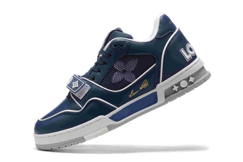 Louis Vuitton Trainer DK BLUE MESH 10 LV TRAINERS DK BLUE 1
