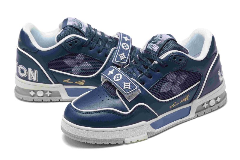 Louis Vuitton Trainer DK BLUE MESH 11 LV TRAINERS DK BLUE 2