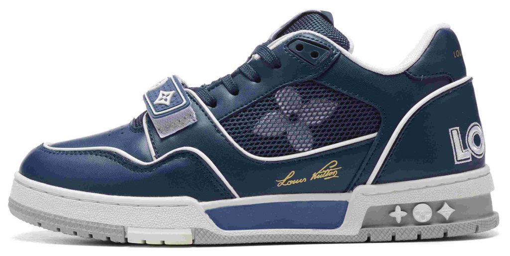 Louis Vuitton Trainer DK BLUE MESH 42 Louis Vuitton Trainer DK BLUE MESH