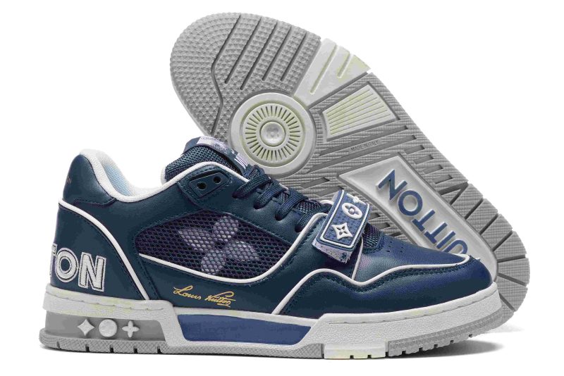 Louis Vuitton Trainer DK BLUE MESH 9 LV TRAINERS DK BLUE 7