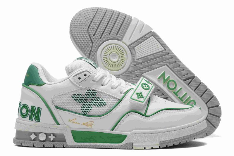 Louis Vuitton Trainer GREEN MESH 9 LV TRAINERS GREEN MESH 1