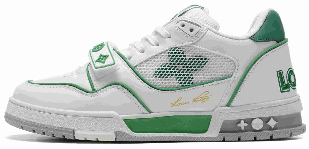 Louis Vuitton Trainer GREEN MESH 42 Louis Vuitton Trainer GREEN MESH